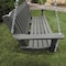 Highwood Usa 5ft Lehigh Porch Swing Outdoor Furniture for Patio, Backyard, Garden AD-PORL1-CGE - alternate 3